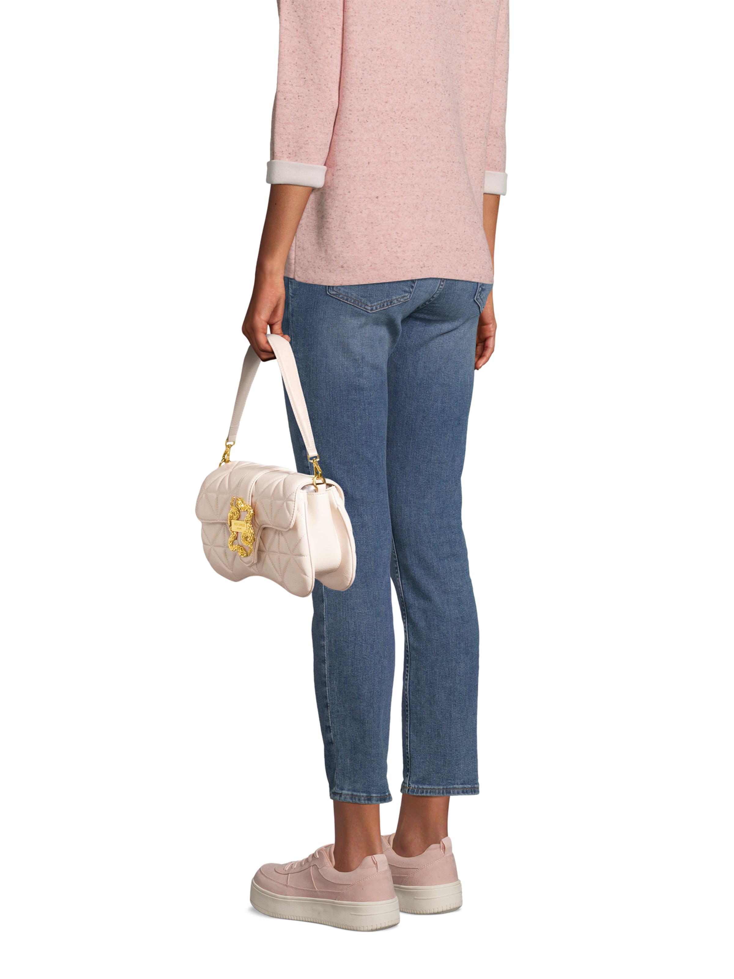 Just Cavalli Чанта с презрамки в бежово