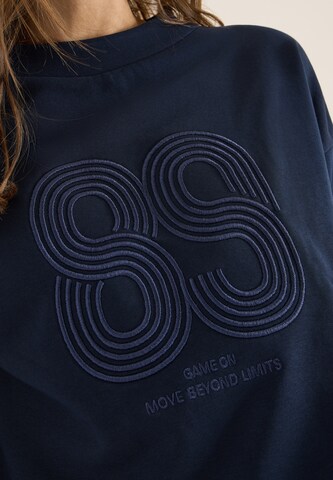CECIL Sweatshirt in Blau