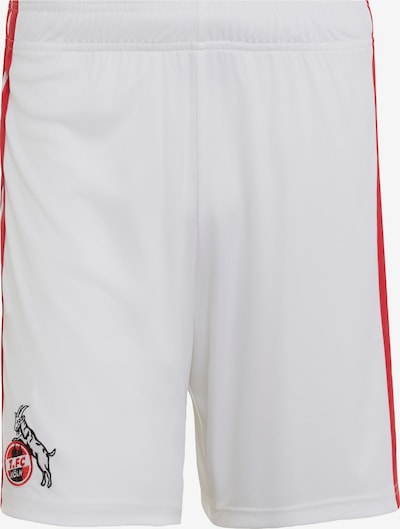 ADIDAS PERFORMANCE Sportske hlače '1. FC Köln 26/27' veličine XS/regular u crvena / crna / bijela, Pregled proizvoda