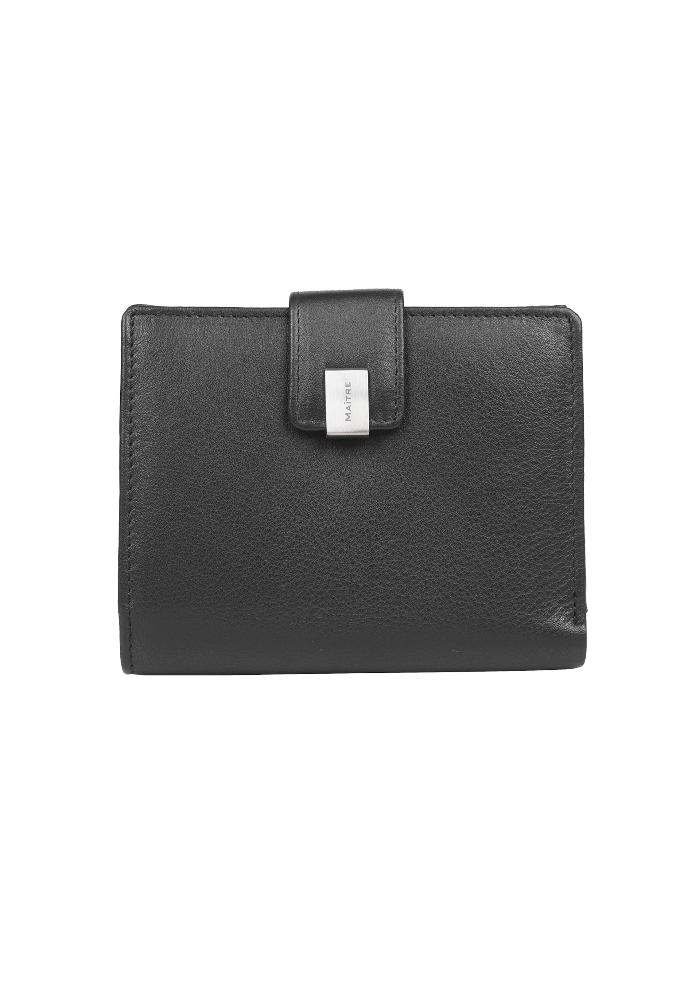 Maître Portemonnaie 'Ilena Dawina' in Schwarz: Vorderseite