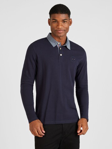 JACK & JONES Shirt 'LEVI' in Blauw: voorkant