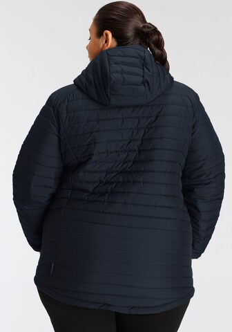 JACK WOLFSKIN Athletic Jacket in Blue