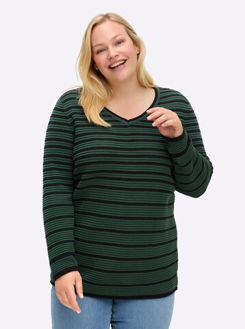 SHEEGO Neulepaita värissä vihreä: etupuoli