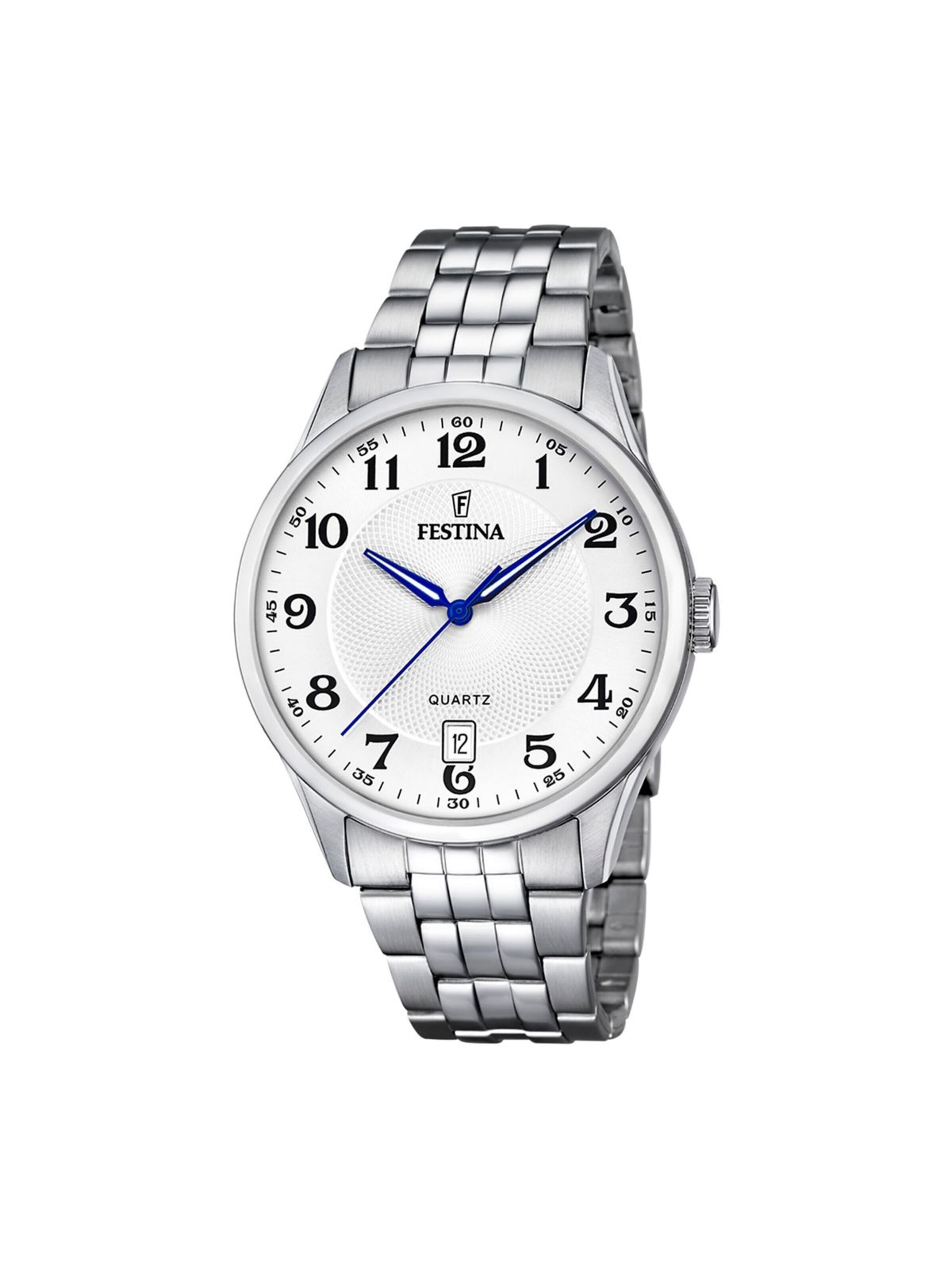 Montre à affichage analogique FESTINA en blanc : devant