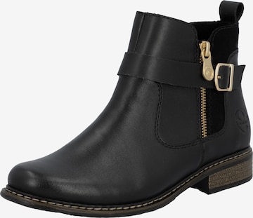 Rieker Ankle Boots in Schwarz: Vorderseite