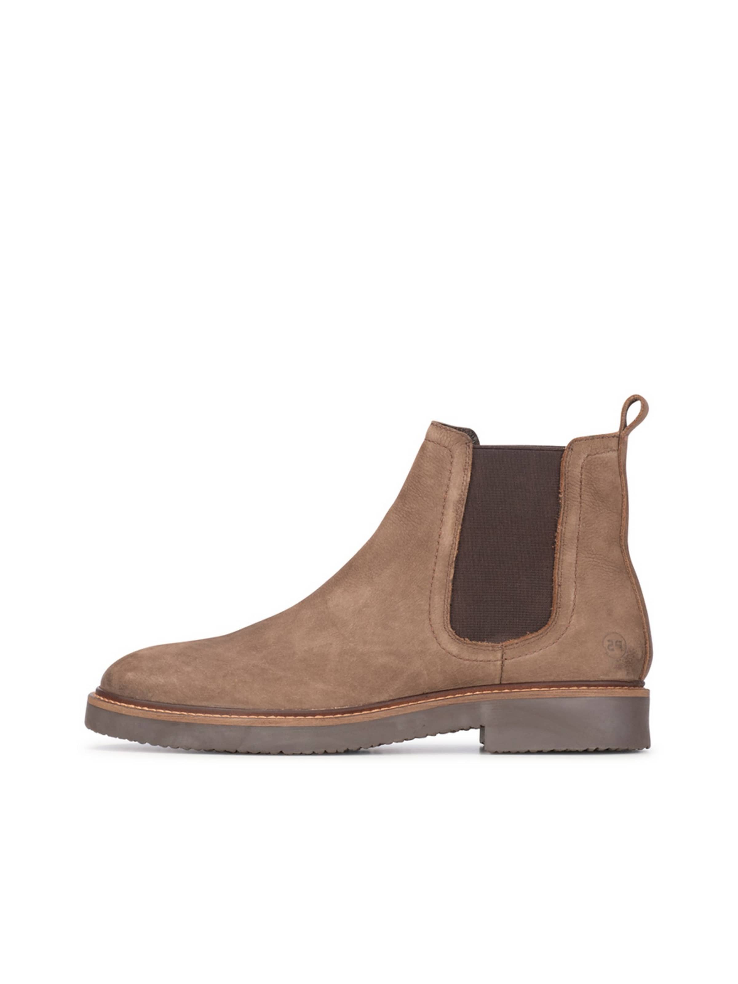 PS Poelman Chelsea boots 'Hudson' in Brown: front