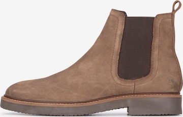 PS Poelman Chelsea boots 'Hudson' in Brown: front