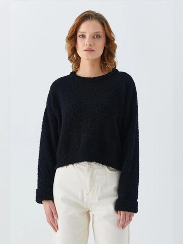 Pullover 'Pullover' di MixRay in nero: frontale