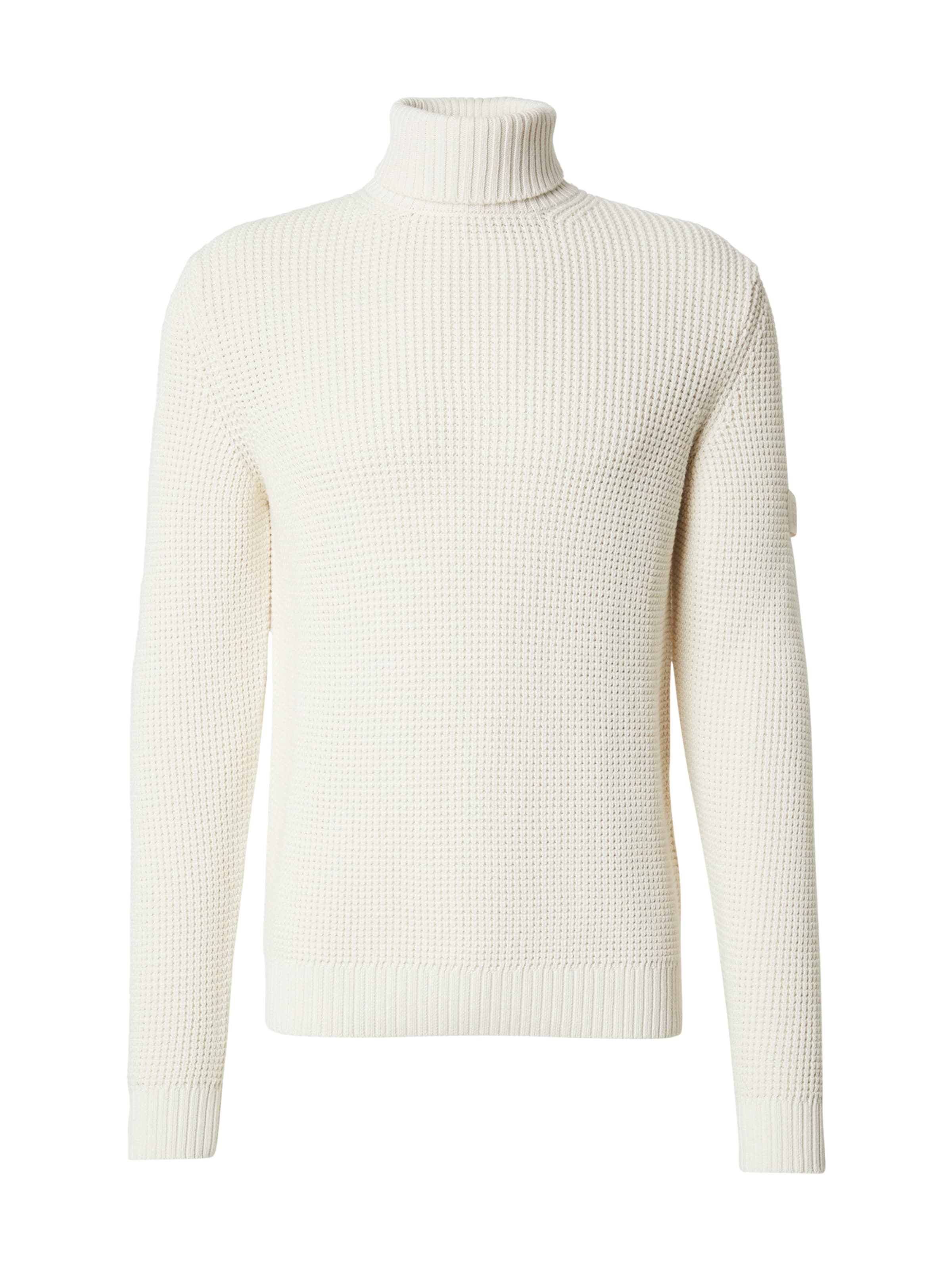 JOOP! Jeans Neulepaita 'Hollio' värissä valkoinen: etupuoli