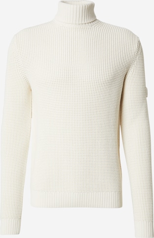 balta JOOP! Jeans Megztinis 'Hollio': priekis