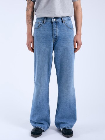 Dr. Denim Loosefit Jeans 'Rift Wide Bootcut' in Blauw