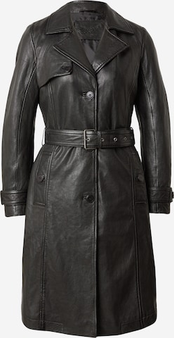 juoda Mauritius Demisezoninis paltas 'Liya': priekis