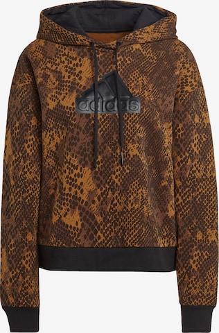 Sweat de sport 'Future' ADIDAS SPORTSWEAR en marron : devant