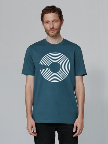 Watapparel Shirt 'Abstract 01' in Blue: front