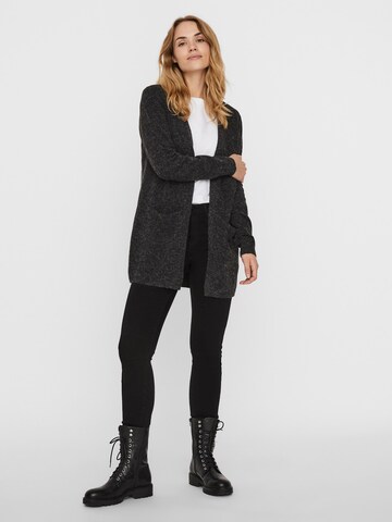 VERO MODA Gebreid vest 'Doffy' in Zwart