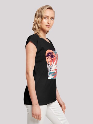 F2 T-Shirt 'Beach Vibes Sommer Style' in Schwarz
