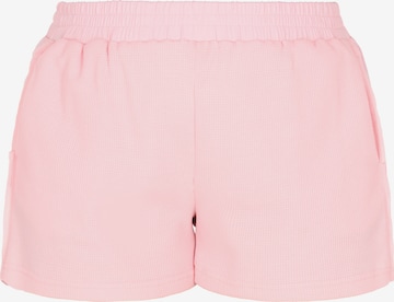 SANIKA Regular Housut värissä vaaleanpunainen: etupuoli