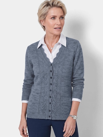 Cardigan Goldner en bleu : devant