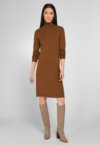 include Knitted dress in Brown: front