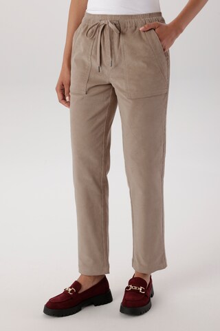 Aniston SELECTED Boot cut Pants in Grey: front