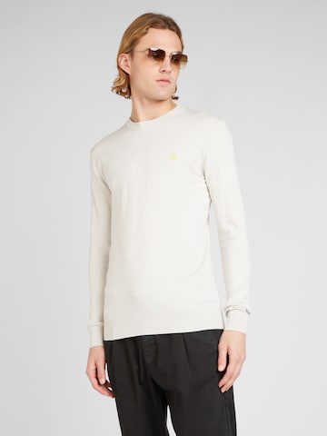 SCOTCH & SODA Sweater 'Essential' in White: front