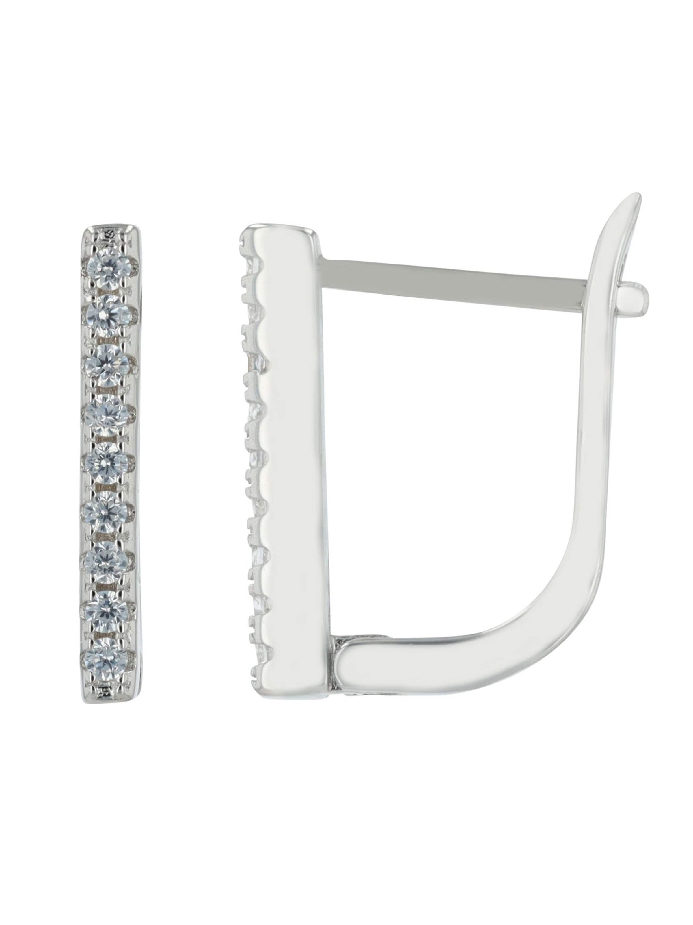 Akzent Earrings 'Inkar, 925 Sterlingsilber, langlebig' in Silver