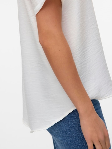 VERO MODA Bluse 'VMMelaney' i hvid