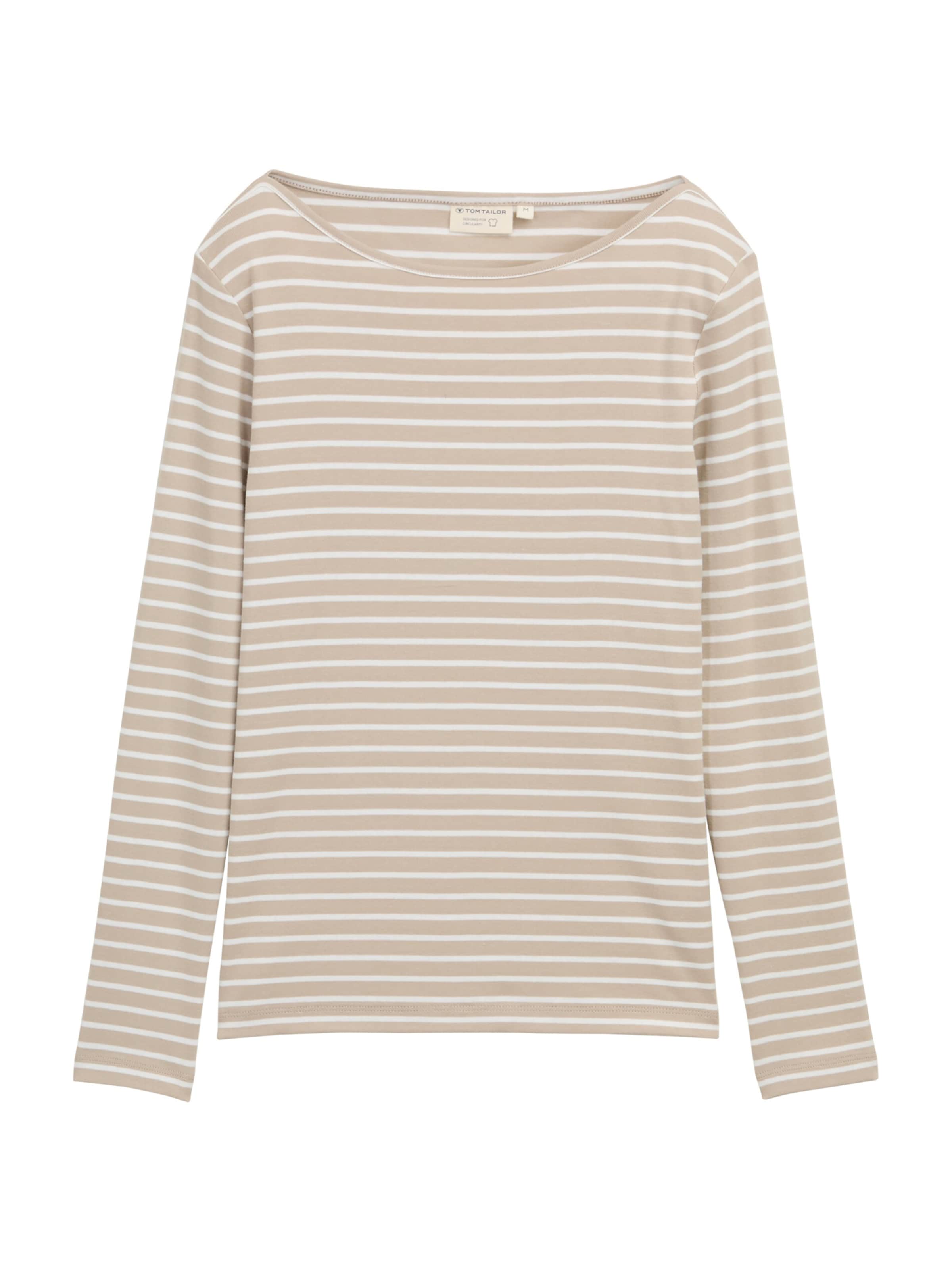 TOM TAILOR Tričko – béžová: přední strana