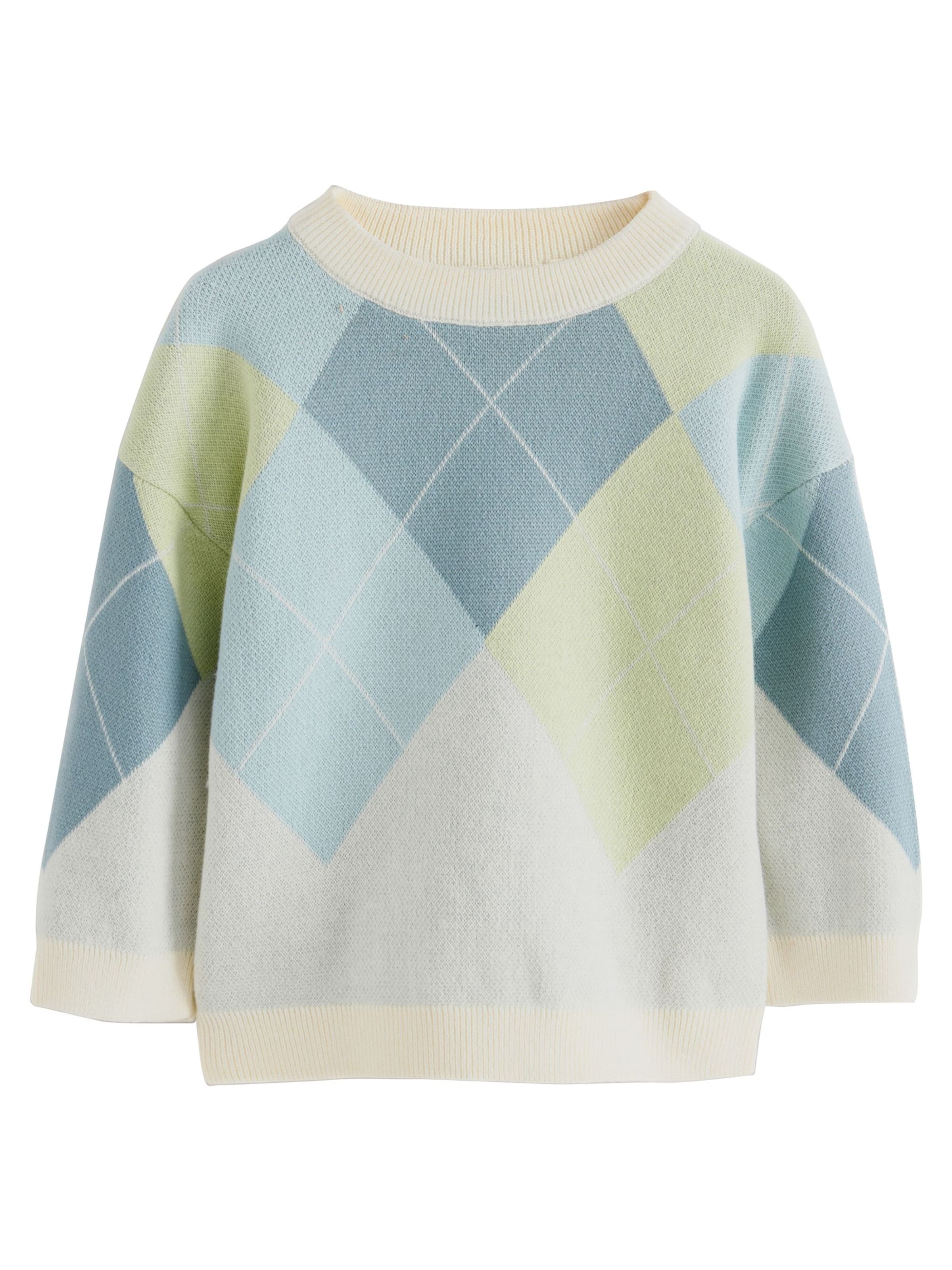 Next Kampsun, värv sinine: eest vaates