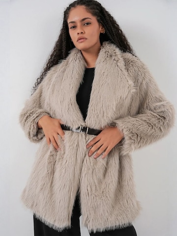 Bigdart Winter Coat in Grey: front