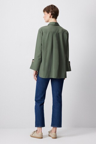 Touche Prive Bluse in Grün