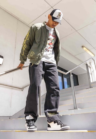 Ed HardyLoosefit Traperice - crna boja