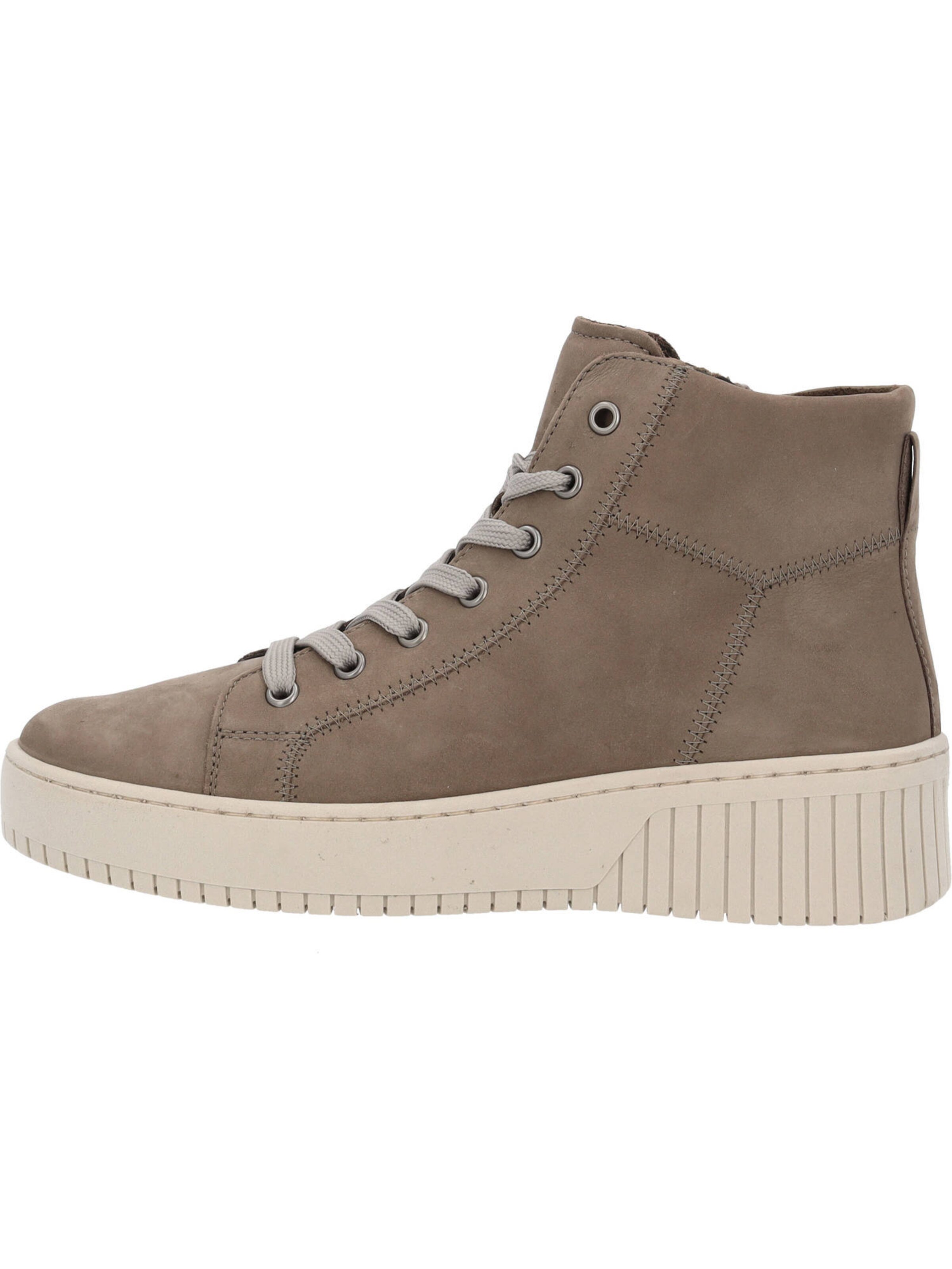 GABOR Schnürstiefelette in Beige