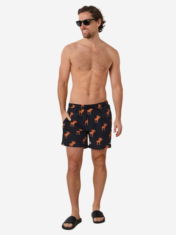 SWEDEMOUNT - Bermudas 'Forest' en negro
