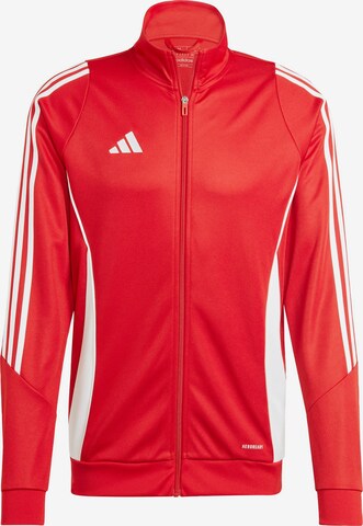 ADIDAS PERFORMANCE Trainingsjacke 'Tiro 24 ' in Rot: predná strana