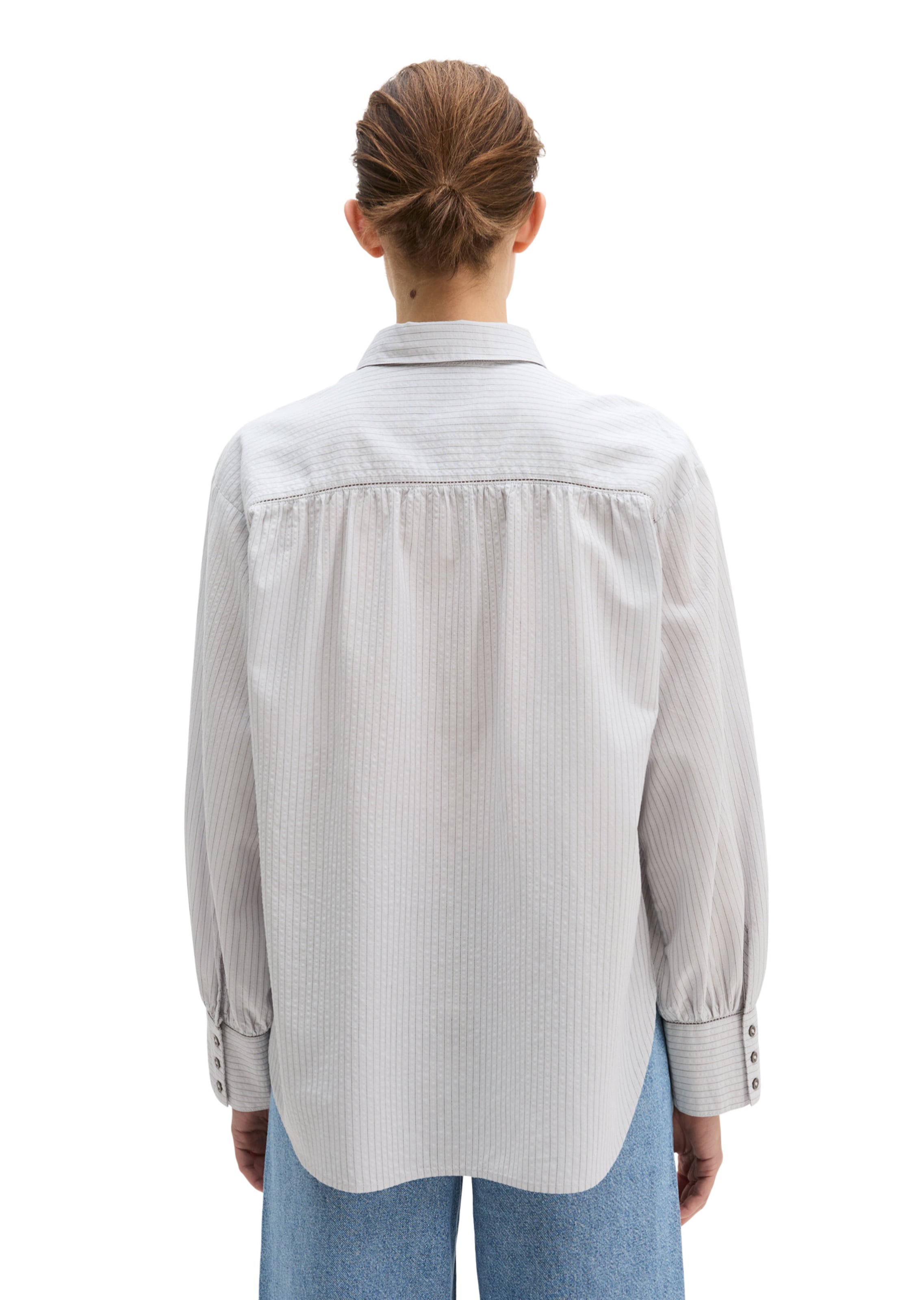 Marc O'Polo Bluse in Grau