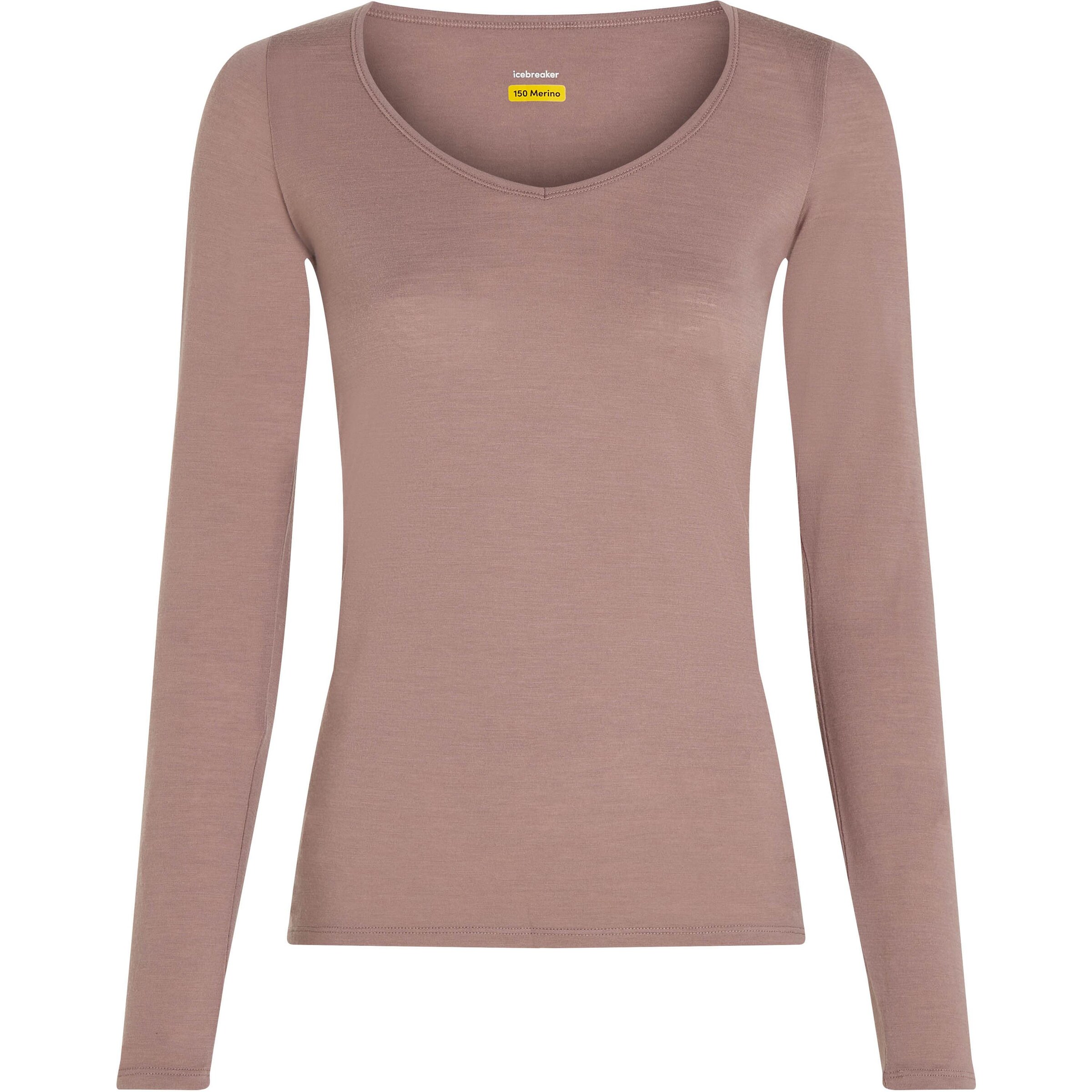 ICEBREAKER Base Layer 'Siren' in Brown: front