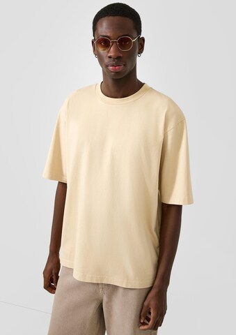 QS T-Shirt in Beige: Vorderseite