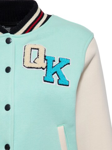 Queen Kerosin Between-Season Jacket 'Dolche Far Niente' in Green