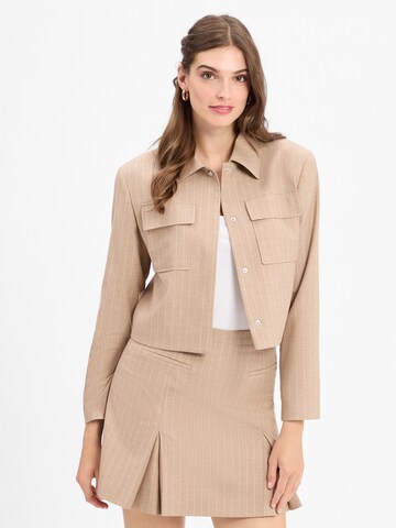 HUGO Tussenjas 'Alero' in Beige: voorkant