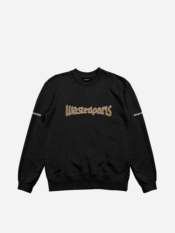 Wasted Paris - Sudadera 'United Crewneck' en negro: frente
