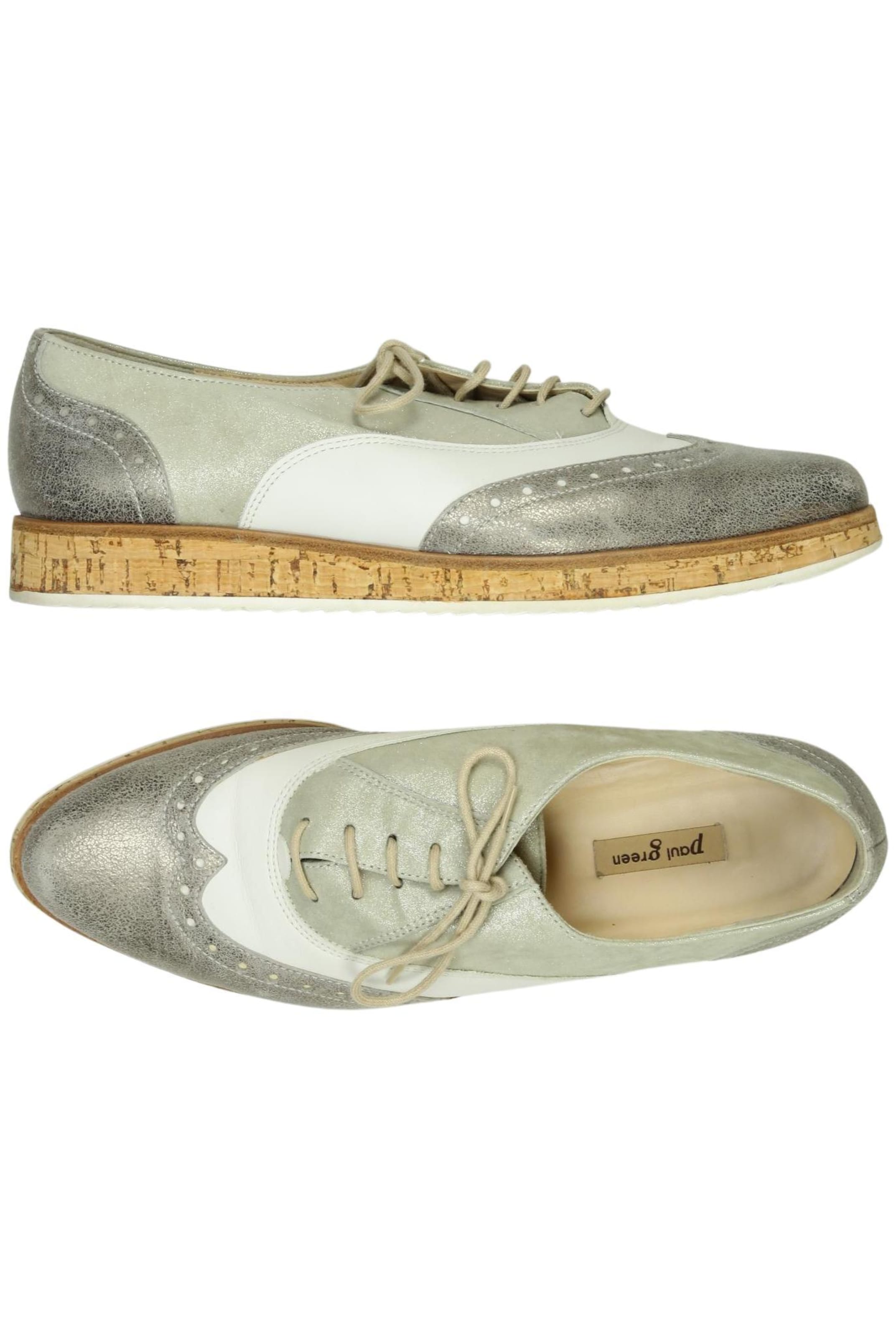 Paul Green Flats & Loafers in 39 in Green: front