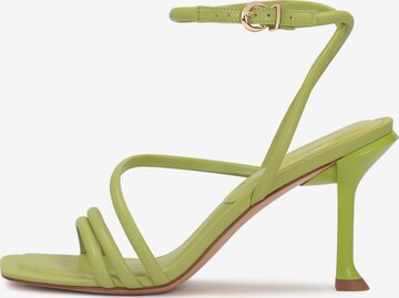 Kazar Studio Strap sandal in Green: front