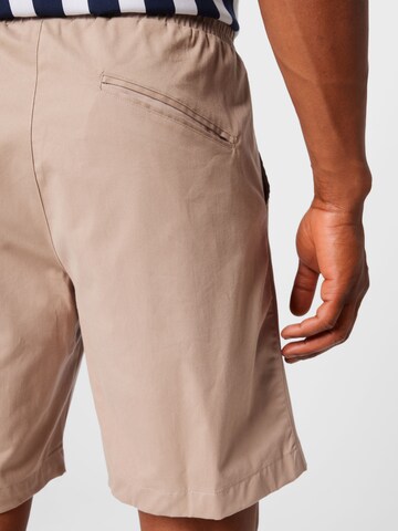 River Island Štandardný strih Chino nohavice - Béžová