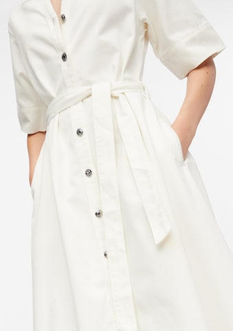 COMMA Shirt dress in White