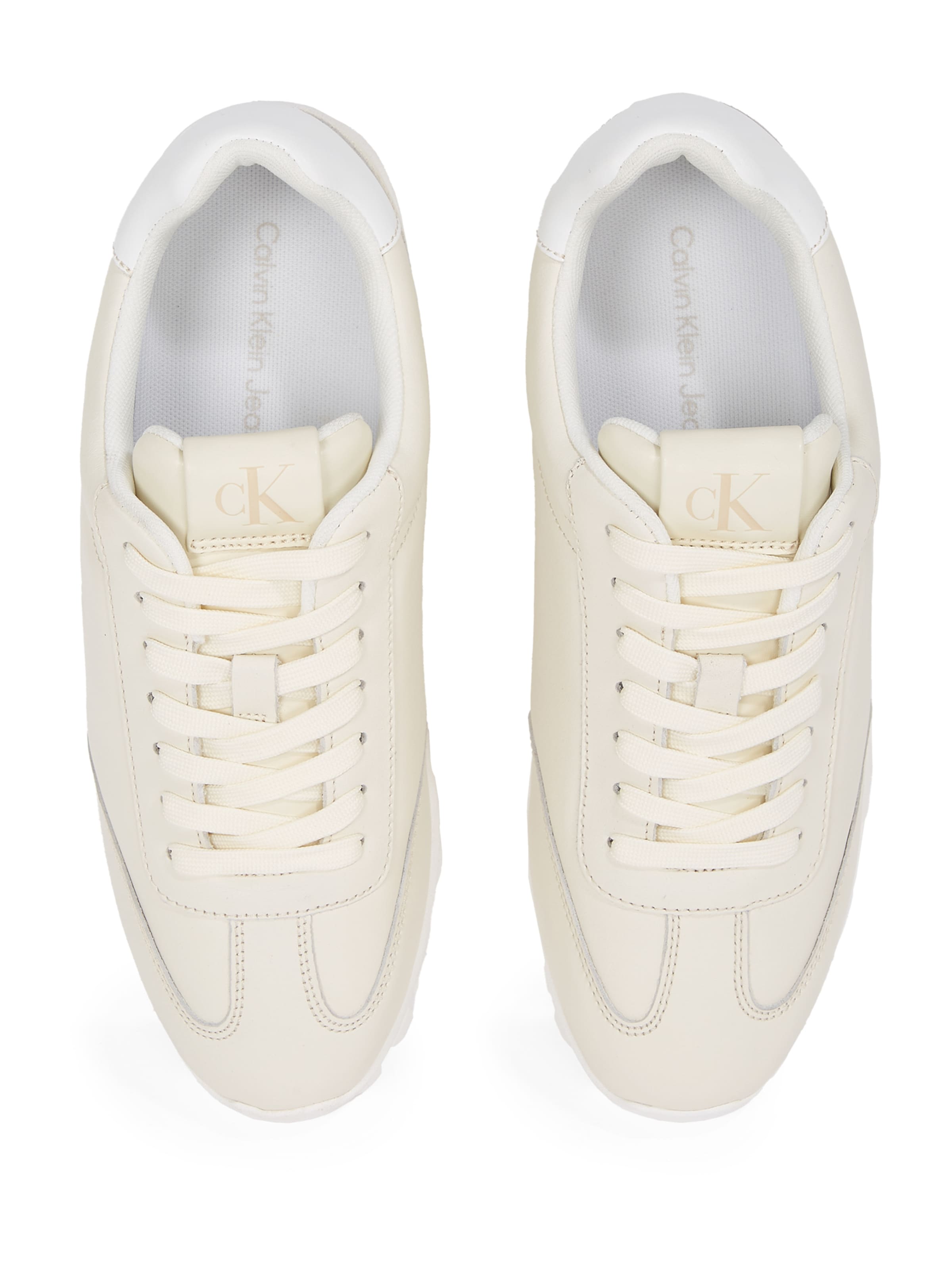Sneaker bassa 'RUNNER' di Calvin Klein in bianco