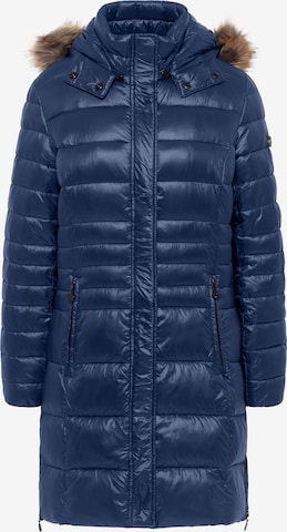 Frieda & Freddies NY Mantel 'Dalia 2' in Blau: Vorderseite