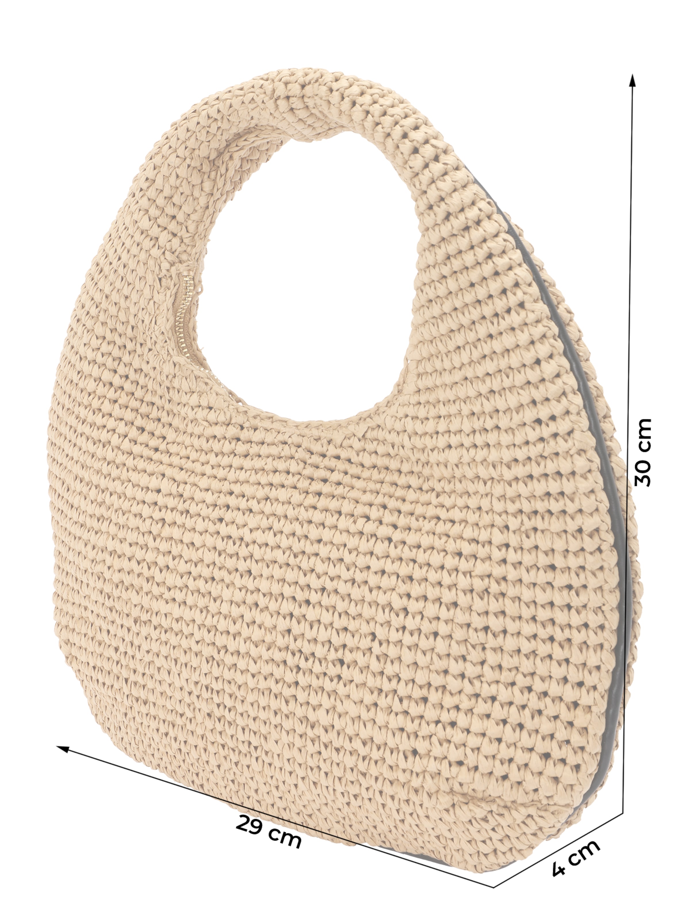 Geantă de umăr de la & Other Stories pe bej