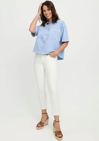 wonderjeans Skinny Jeans in Weiß: Vorderseite