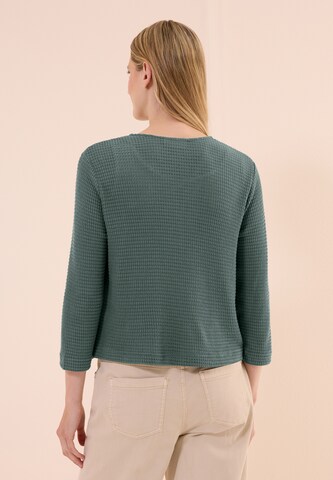 CECIL Strickjacke 'Ajour' in Grün